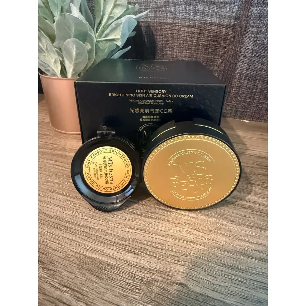 Mls.besns Light Sensory Brightening Skin Air Cushion CC Cream with Refill